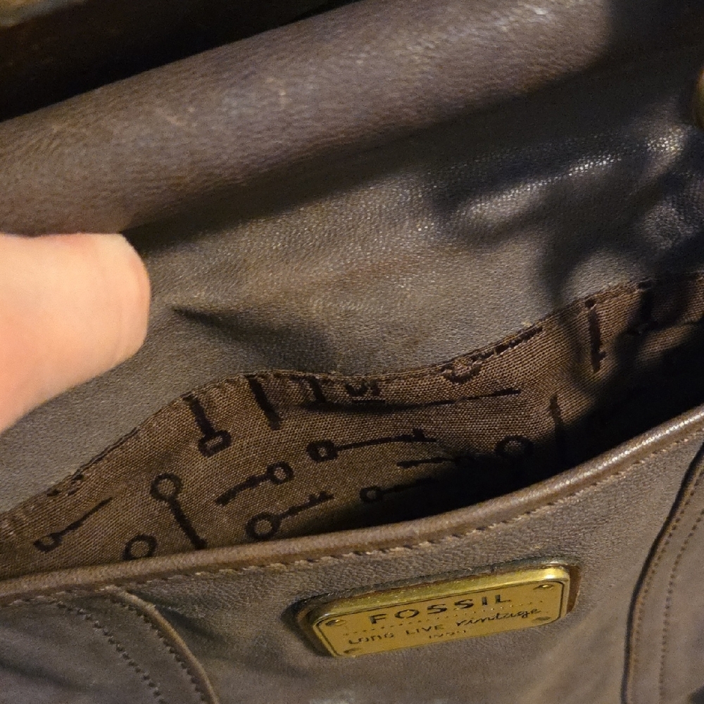 Fossil LONG LIVE VINTAGE 1954 Crossbody Messenger Bag - Picture 5 of 10